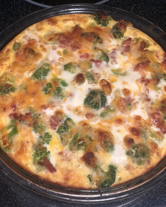 Crustless Broccoli Cheese and Bacon Quiche – Catanexus
