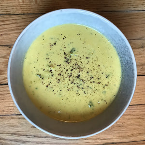 cheddary broccoli soup