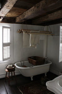 DIY: A Clothes-Drying Rack Made the Old-Fashioned Way on a Maine Farm