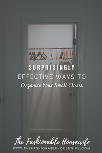 Do you have a small closet in your home? Does it feel like no matter how much you try to keep things under control, you never seem to have enough storage space in there? Most of the time, it is only a matter of organization