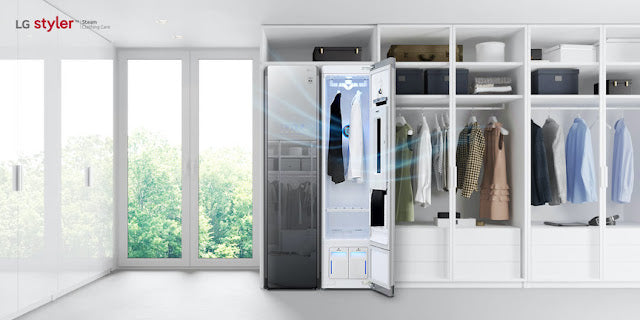 LG introduced its newest product, the LG Styler,  designed to keep clothes fresh and clean