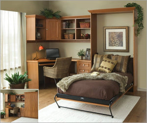 Transform Your Home Office Guest Room Into A Sanctuary With A Custom Murphy Bed