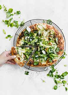 RECIPE FOR SPRING: Green Goddess Pizza
