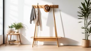 Bamboo Coatrack