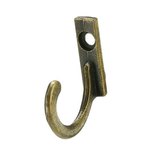 10Pcs Antique Key Hooks Mounted Hooks Wall Key Holder Clothes Hanger Decorative Hanging Hooks for Door Wall