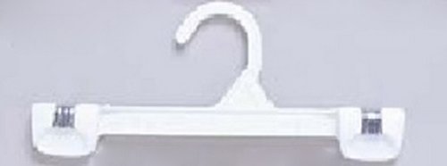 10 Inch Gripper Skirt Slack Clothes Hanger White Lot of 200 New