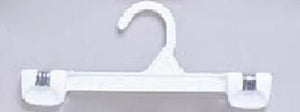 10 Inch Gripper Skirt Slack Clothes Hanger White Lot of 200 New