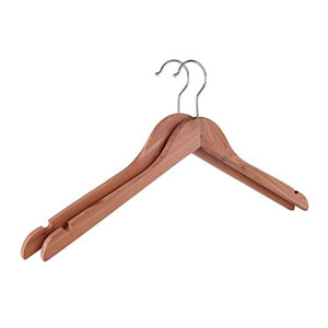 AIDELAI Coat Rack ?10 Pieces? Wood Hanger ?Multifunctional High-Grade Solid Wood Suit Hangers
