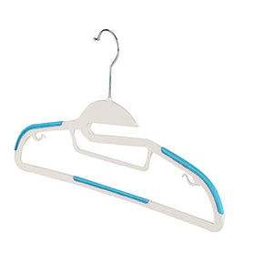 buyanputra Decorative Plastic Clothes Hanger Non-Slip Dress Pants Shirt Tie Scarves Rack Wardrobe