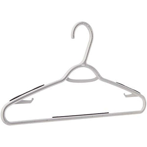 AmazonBasics Plastic Clothes Hanger with Non-Slip Pad, 100-Pack