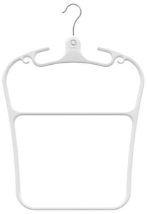 Quirky CTR-1-WHT Contour Multi-Tiered Hanger (Set of 2)