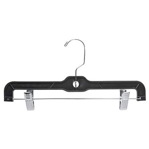 Skirt and Pant Hangers, 14" Heavy Duty Black case of 100