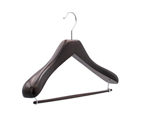 Hand Finished Solid Wood Suit Hanger for Luxury Home or Retail (MEDIUM)