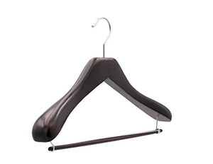 Hand Finished Solid Wood Suit Hanger for Luxury Home or Retail (MEDIUM)