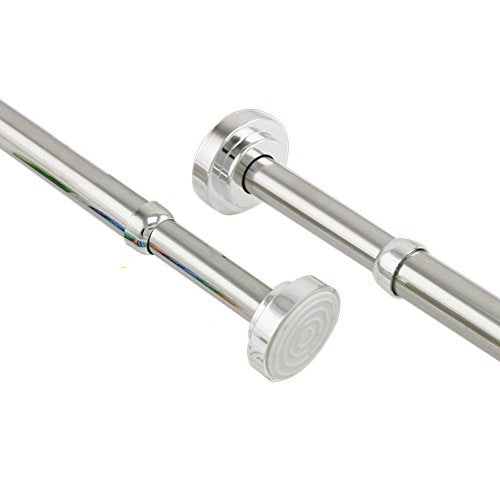 szdealhola Stainless Steel Extensible Closet Rod Extender Hanging Pole Retractable Clothes Hanger