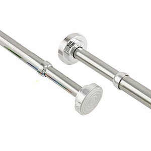szdealhola Stainless Steel Extensible Closet Rod Extender Hanging Pole Retractable Clothes Hanger