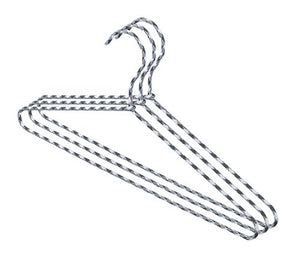 Domopak Living 8001410074089 3 Rope Hanger Set, Steel/Grey Polyester, 1 x 40.4 x 19.5 cm