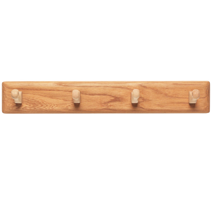 WOODEN COAT RACK 4 PEG