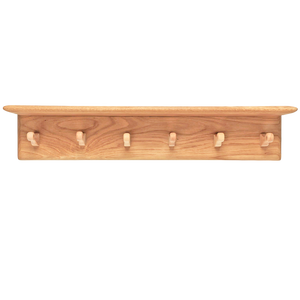 HANGING RACK 6 PEG WITH SHELF