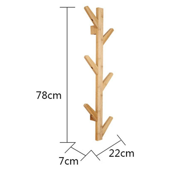 Bamboo Hanging Coat Rack